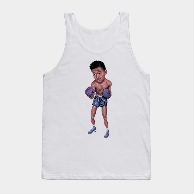 Sugar Boxing Pixel Art Tank Top by CyberRex